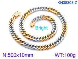 SS Gold-Plating Necklace