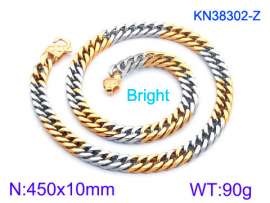 SS Gold-Plating Necklace