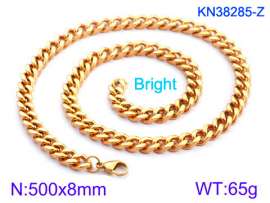 SS Gold-Plating Necklace