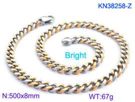SS Gold-Plating Necklace