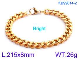 Stainless Steel Gold-plating Bracelet