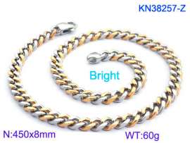 SS Gold-Plating Necklace