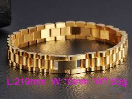 Stainless Steel Gold-plating Bracelet