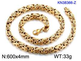 SS Gold-Plating Necklace