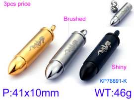 Stainless Steel Gold-plating Pendant
