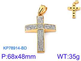 Stainless Steel Cross Pendant