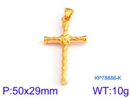 Stainless Steel Cross Pendant