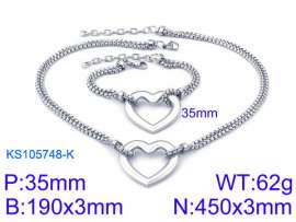 SS Jewelry Set(Most Women)