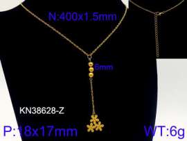 SS Gold-Plating Necklace