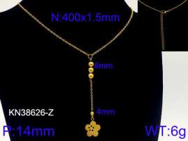 SS Gold-Plating Necklace