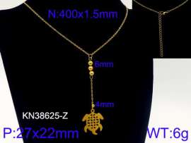 SS Gold-Plating Necklace