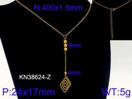 SS Gold-Plating Necklace