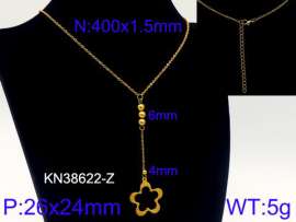 SS Gold-Plating Necklace