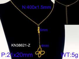 SS Gold-Plating Necklace