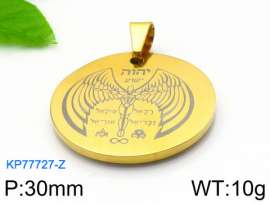 Stainless Steel Gold-plating Pendant