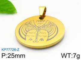 Stainless Steel Gold-plating Pendant