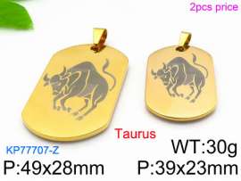 Stainless Steel Gold-plating Pendant