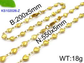 SS Jewelry Set(Most Women)