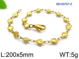 Stainless Steel Gold-plating Bracelet