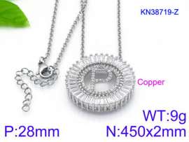 Stainless Steel Stone Necklace