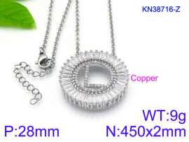 Stainless Steel Stone Necklace