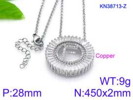 Stainless Steel Stone Necklace