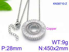 Stainless Steel Stone Necklace