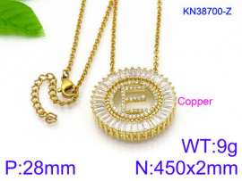 Stainless Steel Stone Necklace