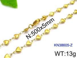 SS Gold-Plating Necklace
