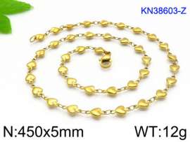 SS Gold-Plating Necklace
