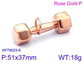 SS Rose Gold-plating Pendant