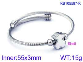 Stainless Steel Wire Bangle