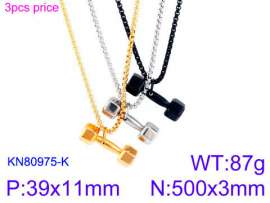 SS Gold-Plating Necklace