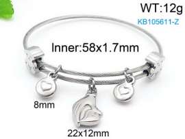 Stainless Steel Wire Bangle