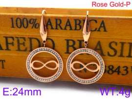 Stainless Steel Stone&Crystal Earring