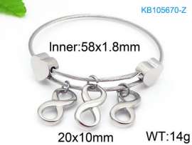 Stainless Steel Wire Bangle