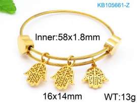 Stainless Steel Wire Bangle