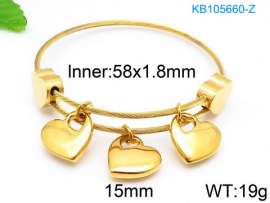 Stainless Steel Wire Bangle