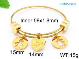 Stainless Steel Wire Bangle
