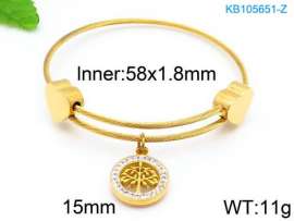 Stainless Steel Wire Bangle