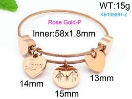 Stainless Steel Wire Bangle