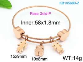 Stainless Steel Wire Bangle