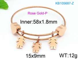 Stainless Steel Wire Bangle