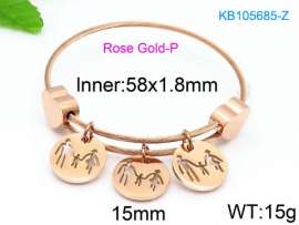 Stainless Steel Wire Bangle