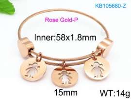 Stainless Steel Wire Bangle