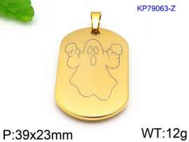 Stainless Steel Gold-plating Pendant