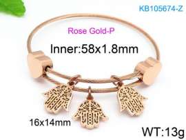 Stainless Steel Wire Bangle