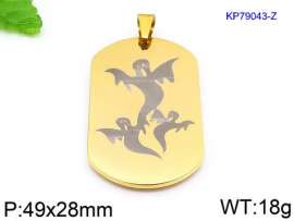 Stainless Steel Gold-plating Pendant