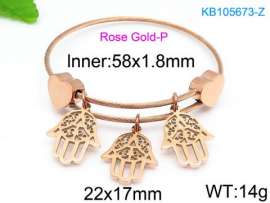 Stainless Steel Wire Bangle