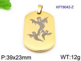 Stainless Steel Gold-plating Pendant